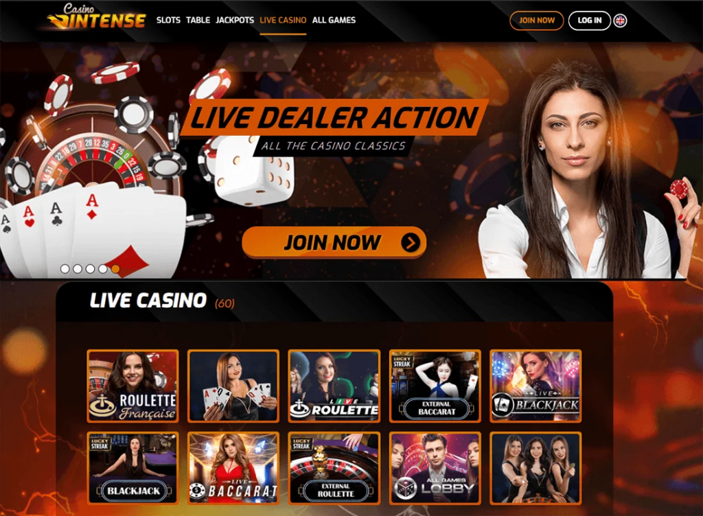 casino intense live games